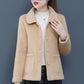 Winter Plus Size Gold Mink Velvet Short Jacket Thick Slimming Elegant Noble Fashion Trendy Women's Top