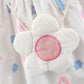 Baby Baby Summer Dress Girl Suspender Cute Flower Princess Skirt Print Suspender Skirt Square Collar Sleeveless A-line Skirt