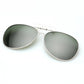 Polarized Clip on Sunglasses Men Women Pilot Sun Glasses Clip Myopia Night Driving Male Eyeglasses B