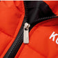 Boys' Jacket Autumn and Winter Models In The Big Boy To Overcome The Korean Version of The Plus Velvet Thick Coat Solid Color Warm Cotton Jackets