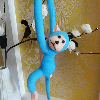 Lovely Baby Sleeping Appease Animal Long Arm Tail Monkey Doll Plush Toys Birthday Christmas Gifts