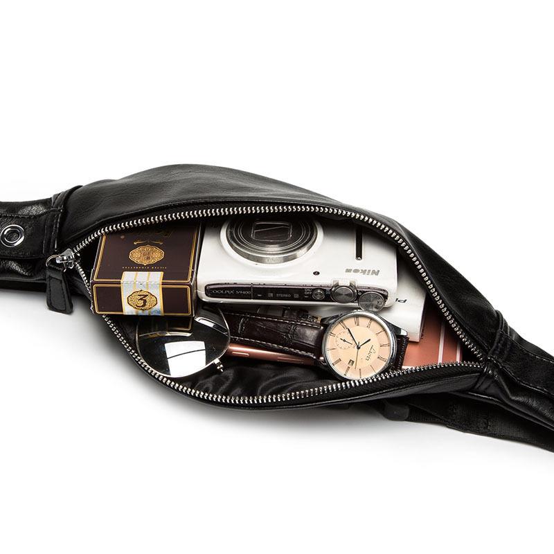 Chest Bag Men's Large-capacity Mobile Phone Bag Shoulder Bag Outdoor Sports Fitness Messenger Bag