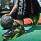 Plus Size 36-45 Men Leather Sneakers High-top Running Basketball Shoes Breathable Shockproof Non-slip Comfortable Shoes Deodorant Tactical Boots