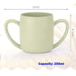 WTEMPO Baby 250ml Cups Cute Wheat Pp Feeding Drinking Drinkware With Handle Nature Safe Material Kid