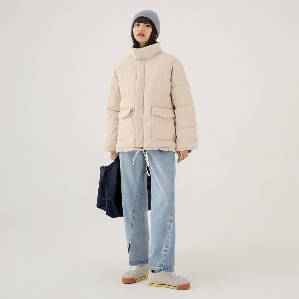 Winter Clothes Women's Korean Style Loose Thick Winter Bread Clothes Short Small Quilted Jacket Ins Tide