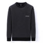 Sweater Men's Round Neck Plus Velvet Loose Top Winter Fashion Knitted Bottoming Shirt Boutique Warm Top Men