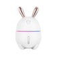 300ML Mini Air Humidifier Cute Rabbit USB Aroma Essential Oil Diffuser Colorful Night Light Car Office Air Purifier Mist Maker