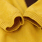 Autumn Women's Round Neck Knitted Tops Women Loose Slim Fit Color Matching Sweater Women's Long-sleeved  Design Sense