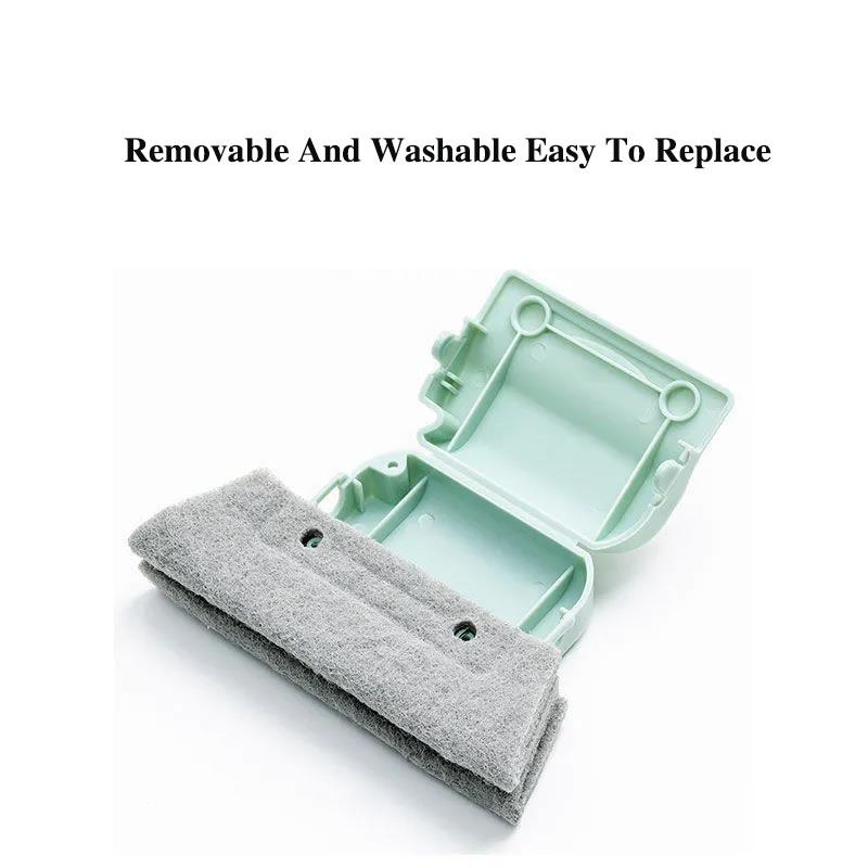 Household Door and Window Cleaning Tool Multifunctional Groove Gap Cleaning Brush Window Groove Groove Cleaning Dead Corner Brush