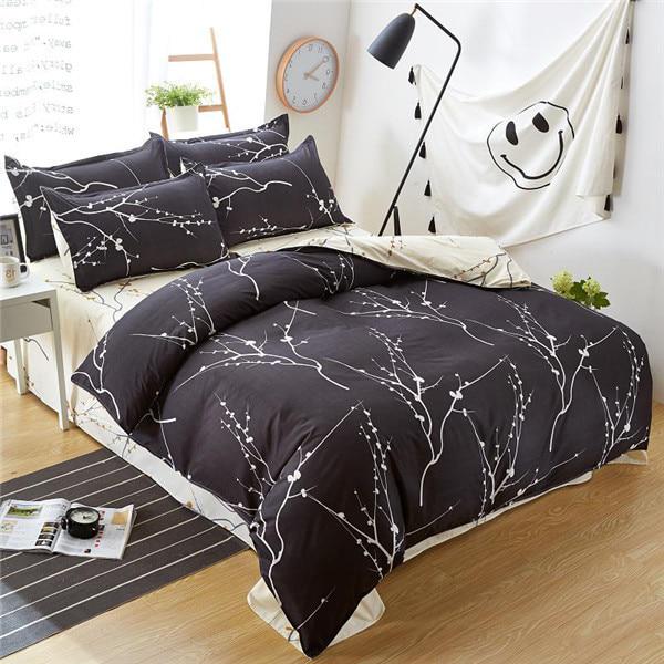 New Fashion Home Textile Bedroom Bedding Sets Colorful Geometry Duvet/Quilt Cover Bed Sheet