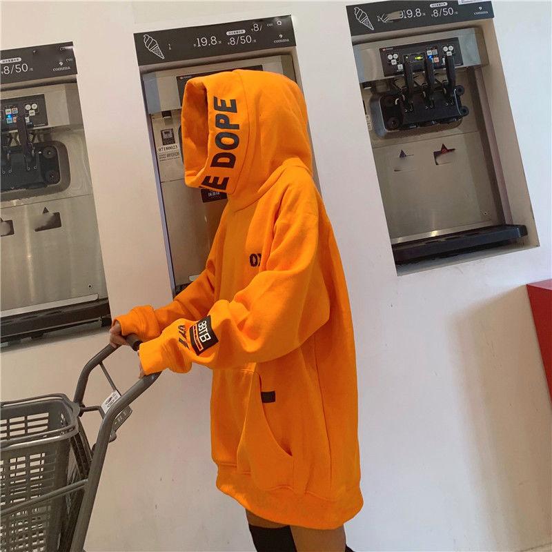 Women Winter Sweatshirts Turtleneck Hooded Pullover Hoodies Oversized Streetwear Hip Hop Tracksuit Plus Size Loose Long Coat Women Top Clothes