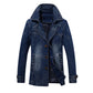 Casual Mens Denim Jacket Plus Size 4XL Bomber Jacket Men Cowboy Men's Jean Jacket Chaqueta Hombre