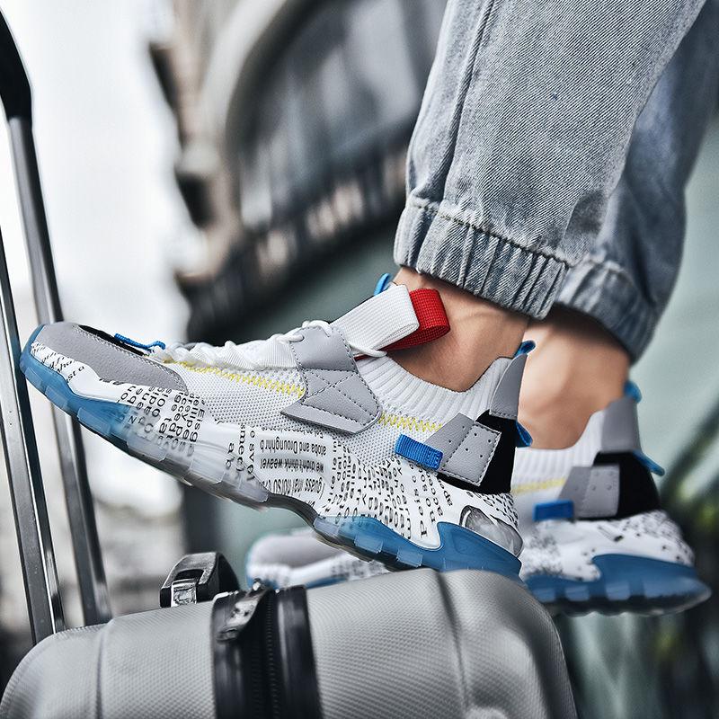Fashion Men's Sneakers Summer Design New Trend Mens Shoes Casual Mesh Breathable Light Tenis Masculino Adulto Footwears
