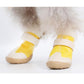 Dog Shoes Teddy Dog Cat Walking Shoes Puppy Shoes  Waterproof Boots Winter Plus Velvet Pet Shoes Comfy Warm Windproof Dog Wear-resistant Boots Shoes