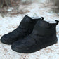 Winter Waterproof Warm Snow Boots Men and Women Cotton Shoes Warm Large Size Flat Heel Boots