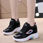 Women Shoes White Sneakers Women Vulcanize Shoes Platform Chunky Sneakers Casual Dad Shoes Basket