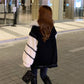Cotton Clothes Women's Winter Tide Ins Students All-match Loose Korean Version of Mink Fleece Denim Jacket