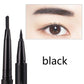 Dual-use dual-use = eyeliner + eyebrow pencil waterproof sweat-proof cosmetics will not fade