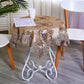 Coffee Table Tablecloth Tablecloth Pastoral Small Round Table Square Rectangular Floral Multi-purpose Cover Cloth Thick Towel