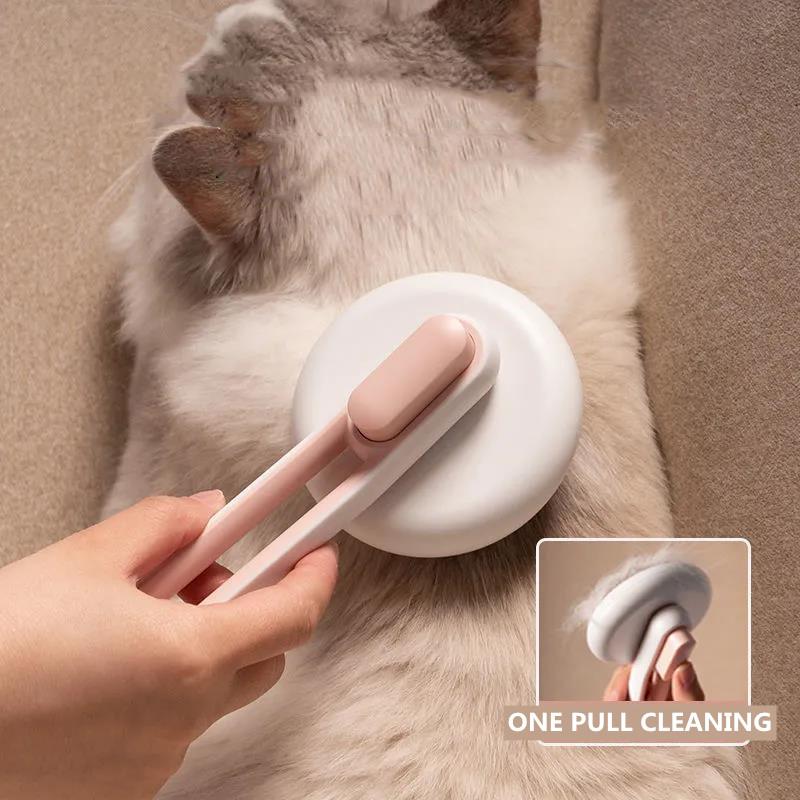Cat Comb To Remove Floating Hair Pets Dogs Grooming Comb Cat Artifact Short and Long Hair Special Pet Comb Kitty Supplies Matted Hair Remover Tool