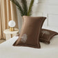 Pillowcase Brushed Simple Thickened Soft Pillowcase 48x74 Pillowcase Pair Set