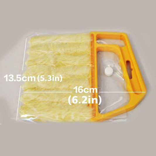 1/2pcs Microfibre Venetian Blind Blade Cleaner Window Conditioner Dust Cleaner Brush Vents Cleaner