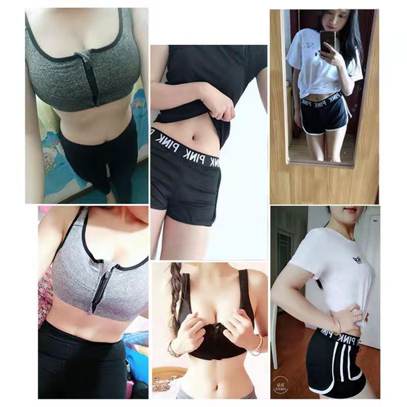 Women's Speed Dry Sports Underwear Gym Fitness Bra Running Gather Shockproof Students Rimless Yoga Vest Sports Bra Beautiful Bare Breasts