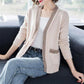 Spring and Autumn Knitted Cardigan Jacket Korean Wild Knitted Sweater Short Style Outer Wear