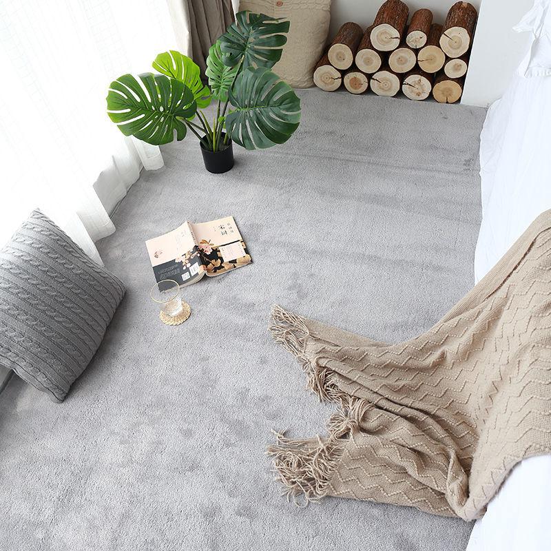 Super Soft Fluffy Carpet Living Room Bedroom Bedside Blanket Office Room Floor Mats Can Be Washed
