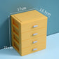 Plastic Cosmetic Storage Drawer 4/3/2 Layer Drawer Organizer Makeup Container Desktop Sundry Storage Case Jewelry Box