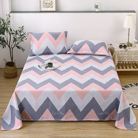 Four-season Universal Cotton Home Textile Bedding Three-piece Cotton Fabric Absorbs Sweat Keeps Warm Breathable Exquisite Patterns Easy To Fold