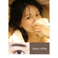 Eye shadow eyebrow pencil eyeliner set non-marking easy to color hard refill] Pull eyebrow pencil
