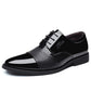 Men Dress Wedding Shoes Leather High Heels Fashion Pointed Toe Heighten Oxford Shoes Party Prom Shoe
