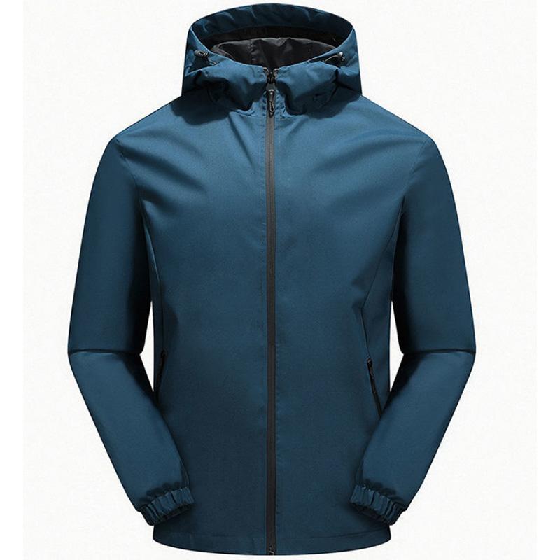 Spring and Autumn Jacket High-quality Jacket Men's Trendy Men's Thin Sports Casual Hooded All-match Jacket