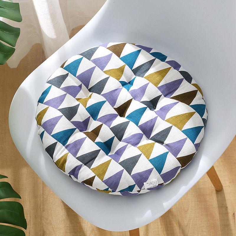 Home Floor Cushion Round Cushion Tatami Chair Cushion Student Classroom Thicken Tatami Fabric Futon