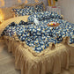 Bedding Sets Quilt Cover Cotton Four-piece Bedding Set Bed Skirt  Bed Linen Bed Cover Princess Style Duvet Cover Bedding Quilt Cover Bed Sheet
