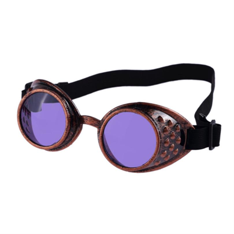 Retro Sunglasses Steampunk Women Men Goggles Welding Steam Punk Gothic Sun Glasses Cosplay Party Eye