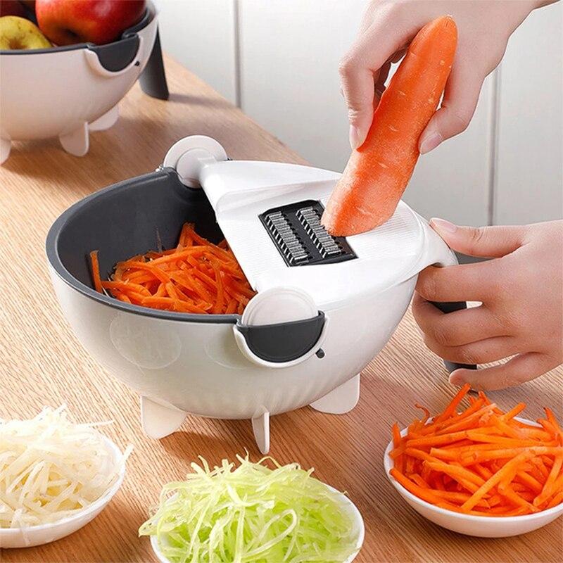 Multifunctional Household Slicer Vegetable Slicer Potato Carrot Onion Grater with Filter Kitchen Accessories Vegetable Grater Grater