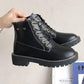 Spring and Summer British Style Martin Boots Female Students Korean Version of All-match Female Flat Short Boots Bare Boots Single Boots