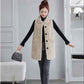 Women's Winterized Vest Lamb Wool Mid-Length Fur All-In-One Fleece Jacket