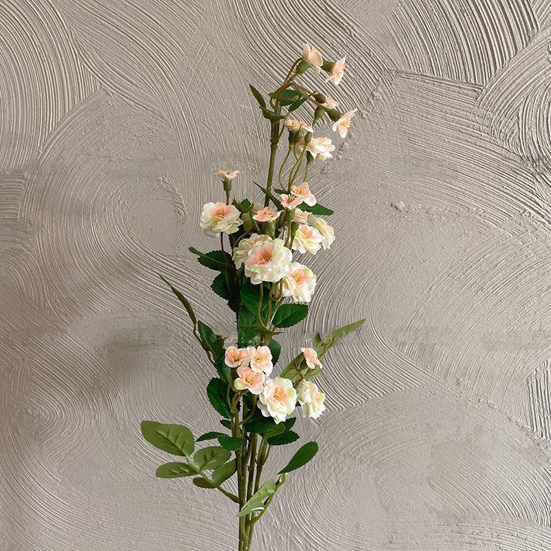 European and American Style Simulation Flower Small Rose Fake Flower Props Holding Flowers Rose Florist Home Furnishing Decoration