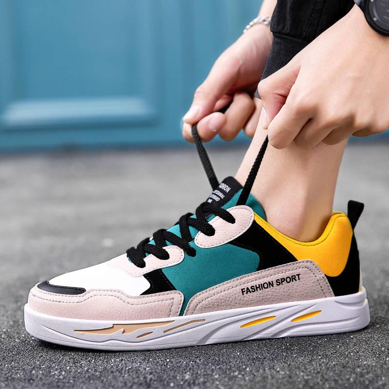 Board shoes stitching shoes running shoes Sports wild shoes boys casual shoes wild comfortable