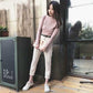 Pofulove Bottoming Shirt Pullover Sweater Women's Slim Fungus Half Turtleneck Sweater Women's Beaded