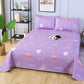 3pcs/set Thicken Blanket Pillow Cases 3 piece Set Four Seasons Bed Cover Tatami Mats Sheets Available Both Sides Twin Queen King Size