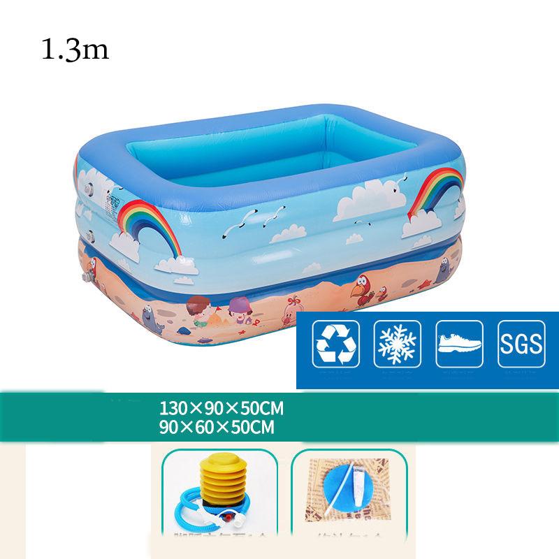 Swimming Pool Children's Inflatable Thickened Baby Household Baby Swimming Bucket Bb Oversized Outdoor Large Child Bathtub