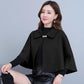 Jacket Women's Autumn and Winter All-match Shawl Cloak Outside Short Cloak Woolen Coat Temperament Elegant Lady Shawl