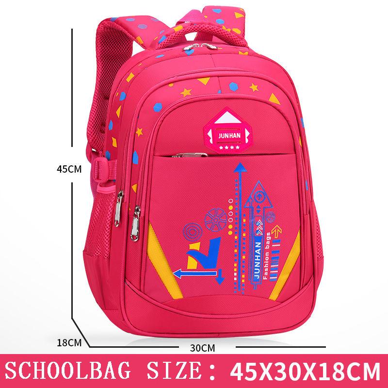 Students' Schoolbags Children's Schoolbags Ridge Protection Backpacks Student Backpacks for Boys and Girls
