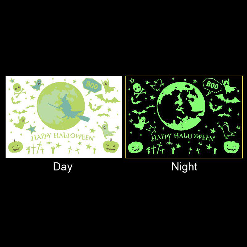 [Wall sticker ]Diy Halloween Luminous Wall Stickers Home Decor Living Room Party Bar Wall Decor Deca