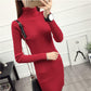 Sweater Dress Knitted Pullover Women Soft Winter Sweater Jumper Ladies Femenino Jumpers