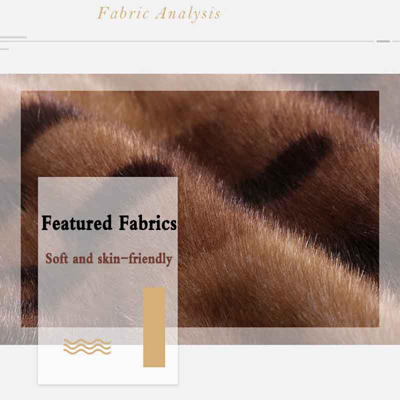 Fur Coat Women's Winter Large Size Thickened Imitation Mink Fur Coat Middle-aged Mother Wear